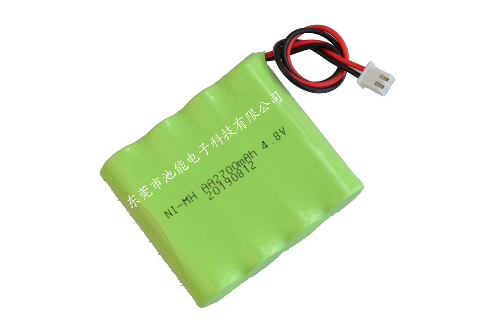 4.8V2700mAh 鎳氫充電電池組