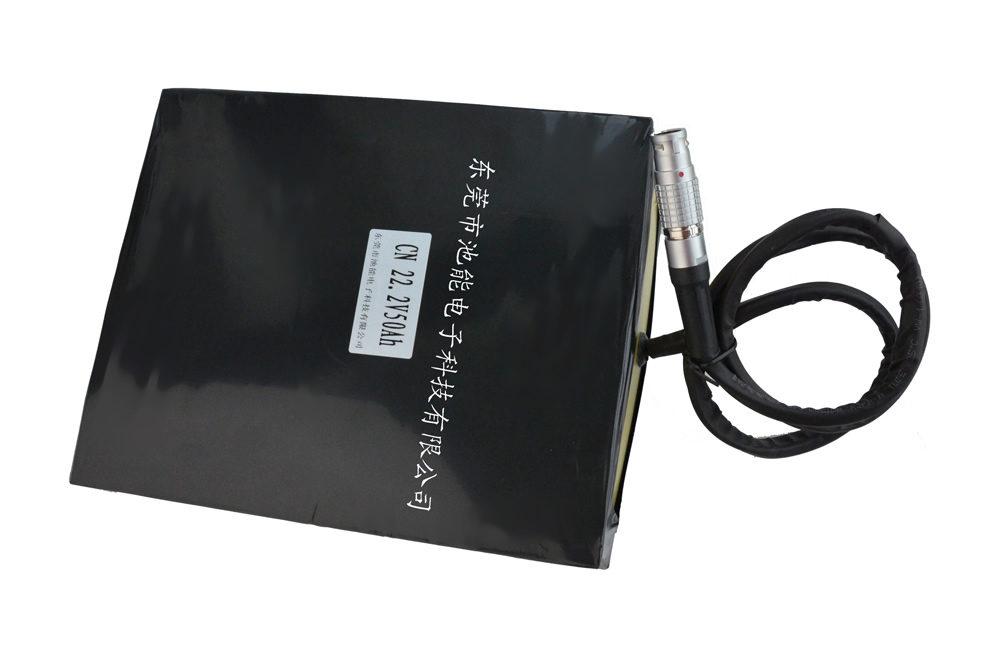 工業設備鋰電池 24V50000mAH 帶航空插頭